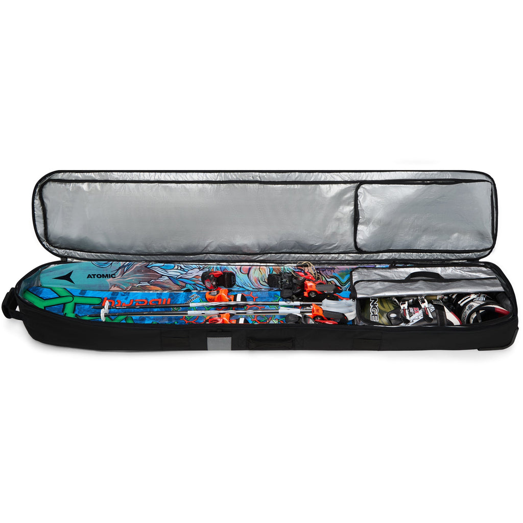 Fall Line Ski Roller Bag - Black Coated