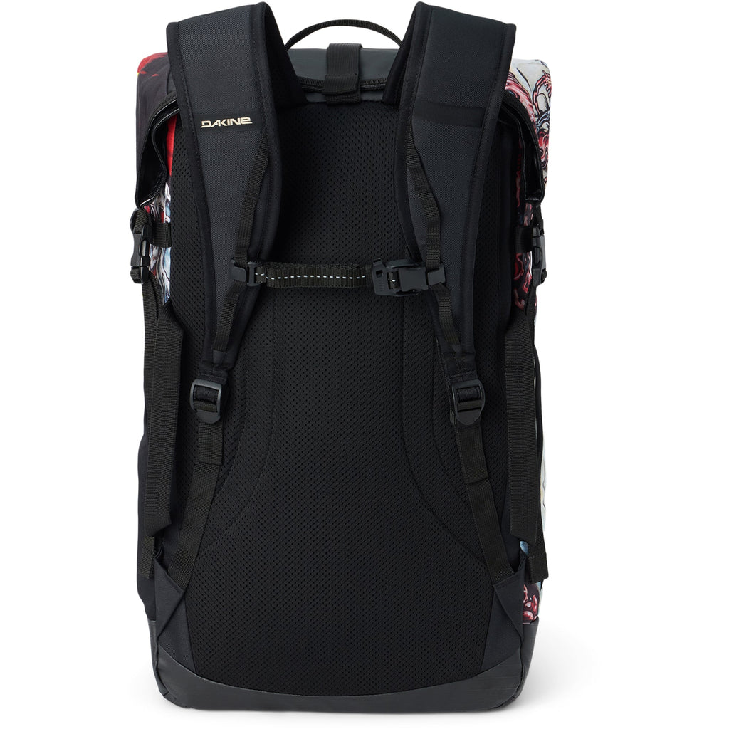 Mission Surf DLX Wet/Dry Rolltop Backpack 35L - Mayhem Marron