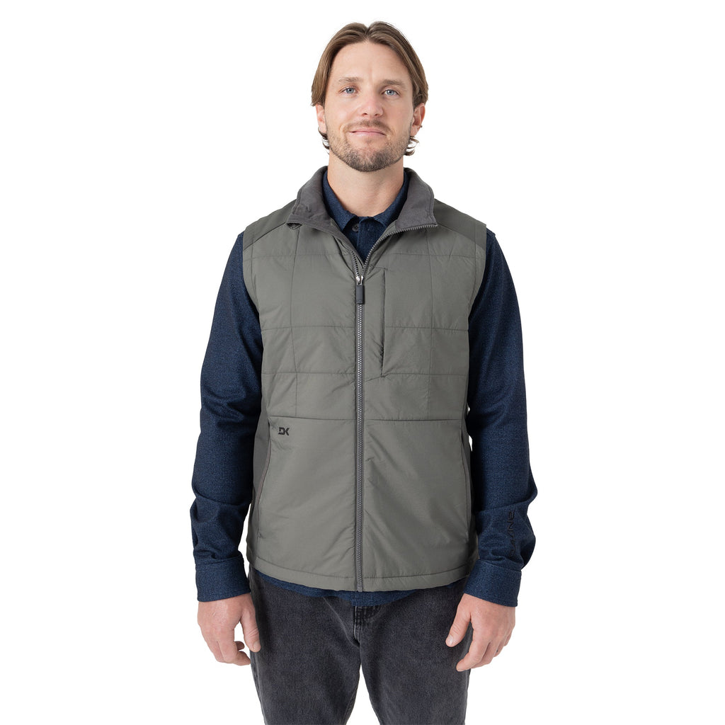 Light Wt. Mixed Media Vest - Chimera